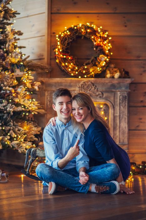 Weihnachtsfotoshootig für die Familie Schwarz. Foto 3