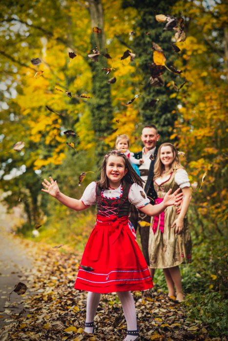 Ein Familienfotoshooting im Herbst. Foto 3