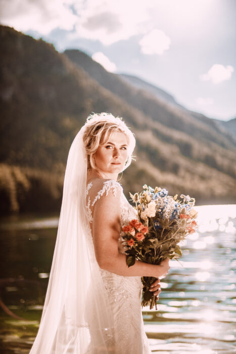 Свадебная фотосессия на озере. Верхняя Австрия. Фото 3