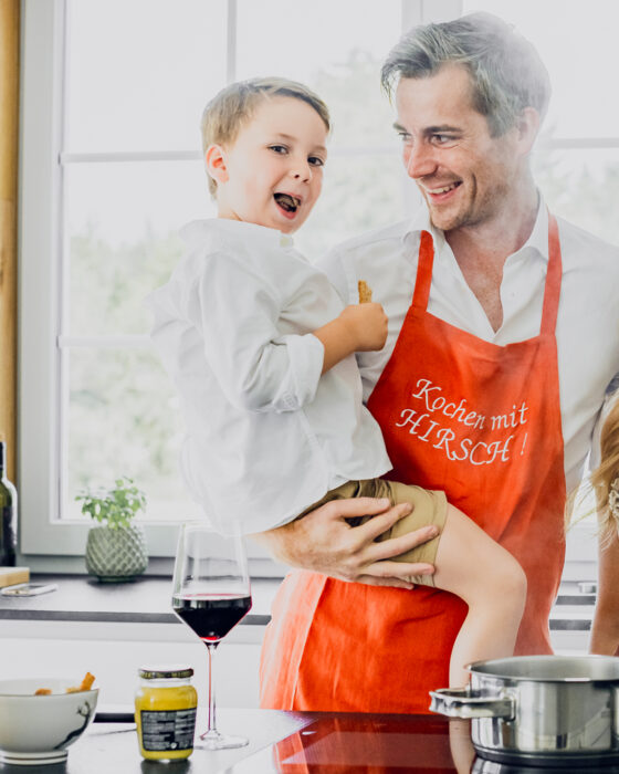 Familienfotos beim Kochen. Foto 6