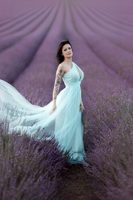 Lavendel-Shooting 2025. Foto 2