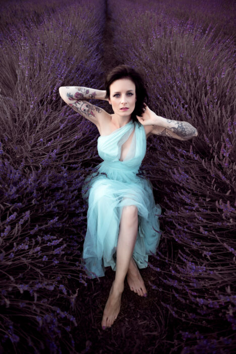 Lavendel-Shooting 2025. Foto 4