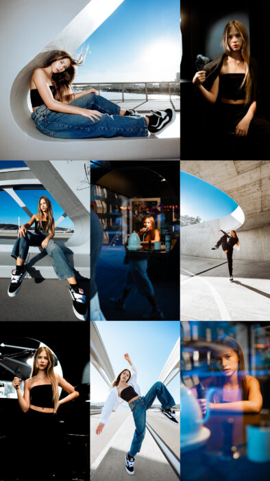 Streetlife - Shooting. Werbefotos für Modelagentur. Michi. Linz. Österreich. Foto 1