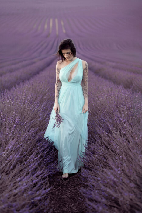 Lavendel-Shooting 2025. Foto 1