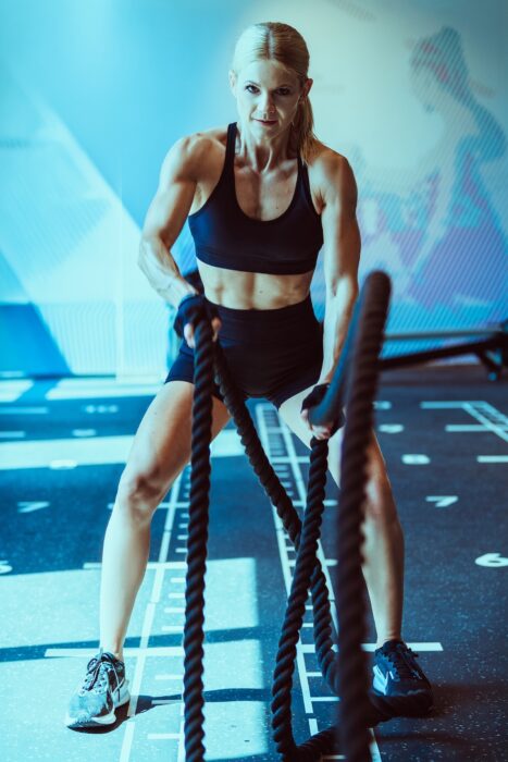 Battle Rope Workout – Fitnessfotografie
