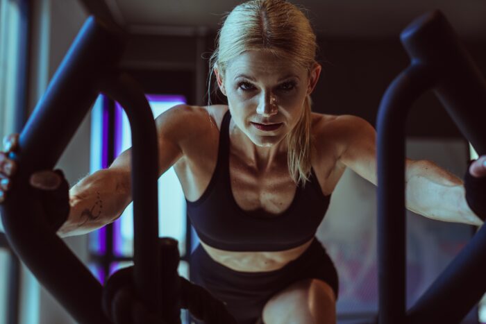 Sled Push – Fitnessfotografie